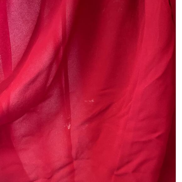 Reformation Kourtney Dress Sexy Date Tie Straps Red Cherry Size 2 - Picture 9 of 12